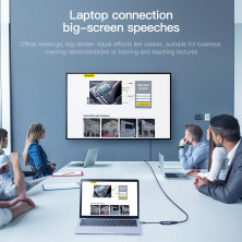 USB-хаб Baseus Enjoy HD intelligent HUB Type-C to 4KHDMI*2, Type-C PD Серый