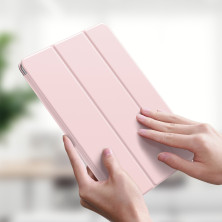 Чохол Baseus для iPad Pro 12.9" (2020) Simplism Magnetic Leather Case Рожевий