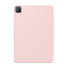 Чохол Baseus для iPad Pro 12.9" (2020) Simplism Magnetic Leather Case Рожевий