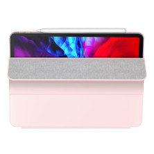 Чохол Baseus для iPad Pro 12.9" (2020) Simplism Magnetic Leather Case Рожевий