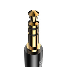 Переходник Baseus M01 Yiven Type-C male To Mini-jack 3.5 male Audio Cable 1.2 m Черный