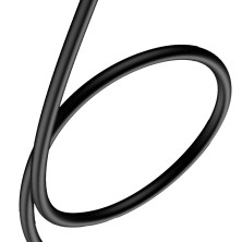 Переходник Baseus M01 Yiven Type-C male To Mini-jack 3.5 male Audio Cable 1.2 m Черный