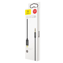 Переходник Baseus M01 Yiven Type-C male To Mini-jack 3.5 male Audio Cable 1.2 m Черный