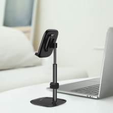 Держатель для телефона и планшета настольный Baseus Literary Youth Desktop Bracket Telescopic Черный