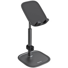Тримач для телефону та планшета настільний Baseus Literary Youth Desktop Bracket Telescopic Чорний
