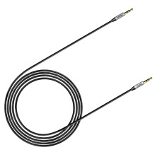 Аудіо-кабель Baseus Yiven AUX 3.5 to AUX 3.5 Audio Cable M30 1.5м Чорний
