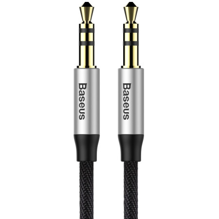 Аудіо-кабель Baseus Yiven AUX 3.5 to AUX 3.5 Audio Cable M30 1.5м Чорний