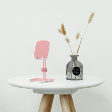 Держатель для телефона и планшета настольный Baseus Literary Youth Desktop Bracket Золотисто-Розовый