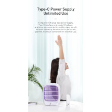 Лампа уничтожитель насекомых Baseus Baijing Desktop Mosquito Lamp Белый