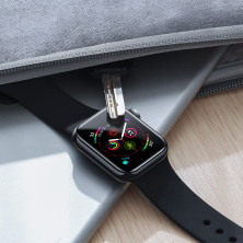 Захисне скло BASEUS для Apple Watch 4/5/6/SE 40 мм Full Cover 0.2mm Чорний