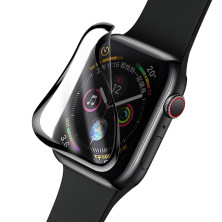 Захисне скло BASEUS для Apple Watch 4/5/6/SE 40 мм Full Cover 0.2mm Чорний