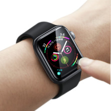 Захисне скло BASEUS для Apple Watch 4/5/6/SE 40 мм Full Cover 0.2mm Чорний