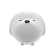 Ночной детский светильник Baseus Cute Series Doggie Silicone с встроенным акуумулятором 1100 mAh Белый