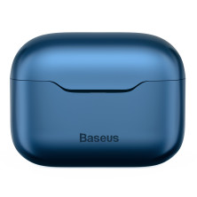Бездротові Bluetooth навушники Baseus Encok SIMU TWS S1 Pro з функціями шумоподавлення ANC та бездротової зарядки Qi Синій