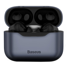 Бездротові Bluetooth навушники Baseus Encok SIMU TWS S1 Pro з функціями шумоподавлення ANC та бездротової зарядки Qi Чорний