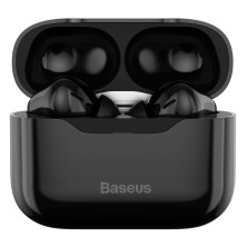 Беспроводные Bluetooth наушники Baseus Encok SIMU TWS S1 с функцией шумоподавления ANC Черный