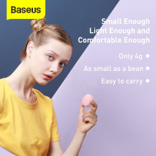 Бездротові Bluetooth навушники Baseus Encok TWS WM01 Рожевий