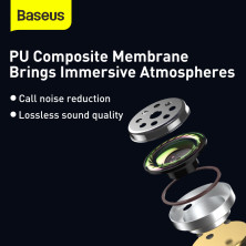 Бездротові Bluetooth навушники Baseus Encok TWS WM01 Рожевий