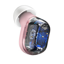 Бездротові Bluetooth навушники Baseus Encok TWS WM01 Рожевий