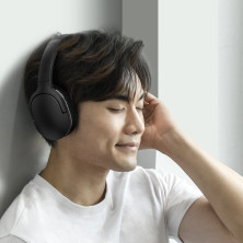 Беспроводные Bluetooth наушники Baseus Encok D02 Pro Черный