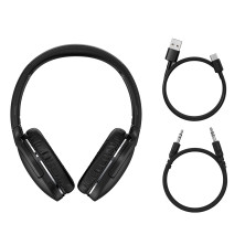 Беспроводные Bluetooth наушники Baseus Encok D02 Pro Черный
