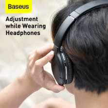 Беспроводные Bluetooth наушники Baseus Encok D02 Pro Черный