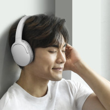 Беспроводные Bluetooth наушники Baseus Encok D02 Pro Белый