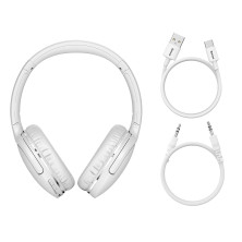 Беспроводные Bluetooth наушники Baseus Encok D02 Pro Белый