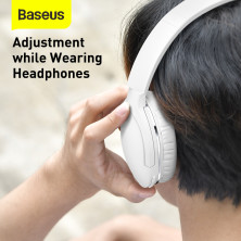Беспроводные Bluetooth наушники Baseus Encok D02 Pro Белый