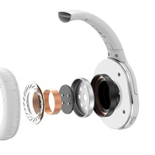 Беспроводные Bluetooth наушники Baseus Encok D02 Pro Белый