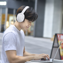 Беспроводные Bluetooth наушники Baseus Encok D02 Pro Белый