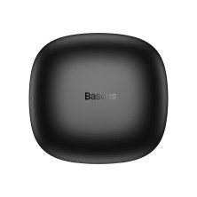 Бездротові Bluetooth навушники Baseus Encok TWS W17 з функцією бездротової зарядки Qi Чорний