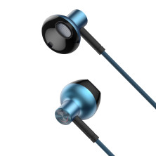 Наушники Baseus Encok H19 Wired Earphone 3.5mm Синий