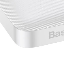 УМБ Baseus Bipow Digital Display 10000mAh 15W 3A 2USB+Type-C Белый