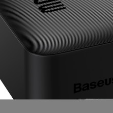 УМБ Baseus Bipow Digital Display 30000mAh 20W 3A с технологией QC3.0+PD3.0 2USB+Type-C + Кабель USB to Micro USB Черный