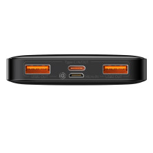 УМБ Baseus Bipow Digital Display 10000mAh 20W 3A с технологией QC3.0+PD3.0 2USB+Type-C + Кабель USB to Micro USB Черный