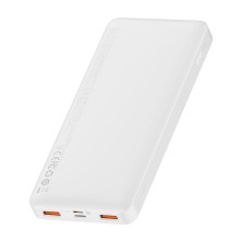 УМБ Baseus Bipow Digital Display 10000mAh 20W 3A с технологией QC3.0+PD3.0 2USB+Type-C + Кабель USB to Micro USB Белый