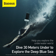 Водонепроникний чохол Baseus Let's go Slip Cover Waterproof Bag Білий