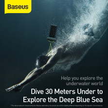 Водонепроникний чохол Baseus Let's go Slip Cover Waterproof Bag Чорний-Жовтий