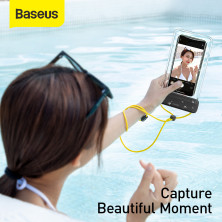 Водонепроникний чохол Baseus Let's go Slip Cover Waterproof Bag Чорний-Жовтий