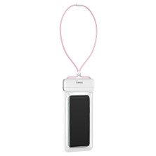 Водонепроницаемый чехол Baseus Let's go Slip Cover Waterproof Bag Белый-Розовый