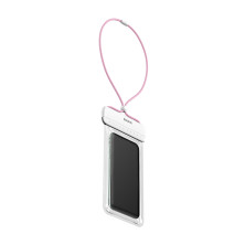 Водонепроницаемый чехол Baseus Let's go Slip Cover Waterproof Bag Белый-Розовый