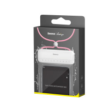 Водонепроницаемый чехол Baseus Let's go Slip Cover Waterproof Bag Белый-Розовый