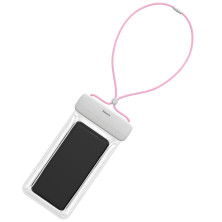 Водонепроникний чохол Baseus Let's go Slip Cover Waterproof Bag Білий-Рожевий