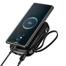 УМБ Baseus Q Pow 20000mAh 22.5W 5A з технологією QC3.0+PD3.0 та Type-C кабелем 22.5W Чорний