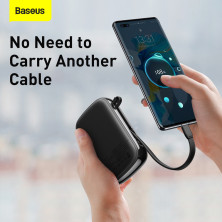 УМБ Baseus Q Pow 20000mAh 22.5W 5A з технологією QC3.0+PD3.0 та Type-C кабелем 22.5W Чорний