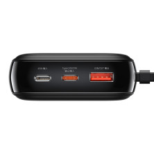 УМБ Baseus Q Pow 20000mAh 22.5W 5A з технологією QC3.0+PD3.0 та Type-C кабелем 22.5W Чорний