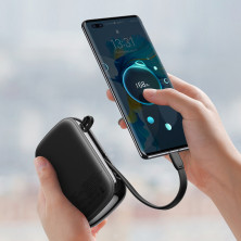 УМБ Baseus Q Pow 20000mAh 22.5W 5A з технологією QC3.0+PD3.0 та Type-C кабелем 22.5W Чорний