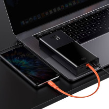 УМБ Baseus Elf Digital Display 20000mAh 65W 5A з технологією QC3.0+PD3.0 та Type-C кабелем 65W Чорний