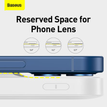 УМБ Baseus Magnetic 1in2 10000mAh 20W 3A QC3.0+PD3.0 с Беспроводной зарядкой Qi 10W Белый